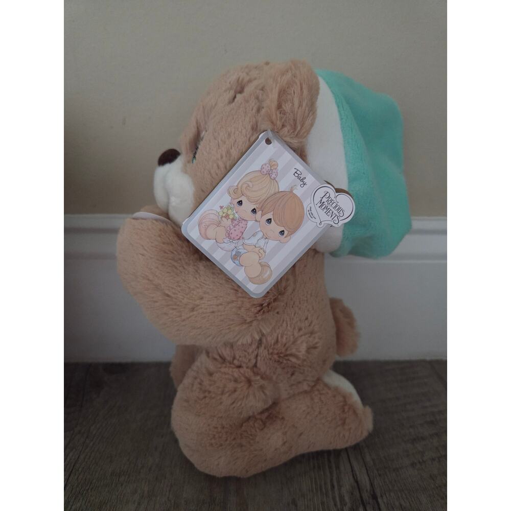 Lot of 2 Precious Moments Charlie Prayer Bear Plush Aurora So Beary Sweet - New - Picture 2 of 5